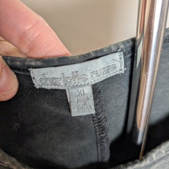 Charlotte Russe Americana Bodysuit Vintage Graphic Sleeveless XL USA Freedom - Picture 4 of 8